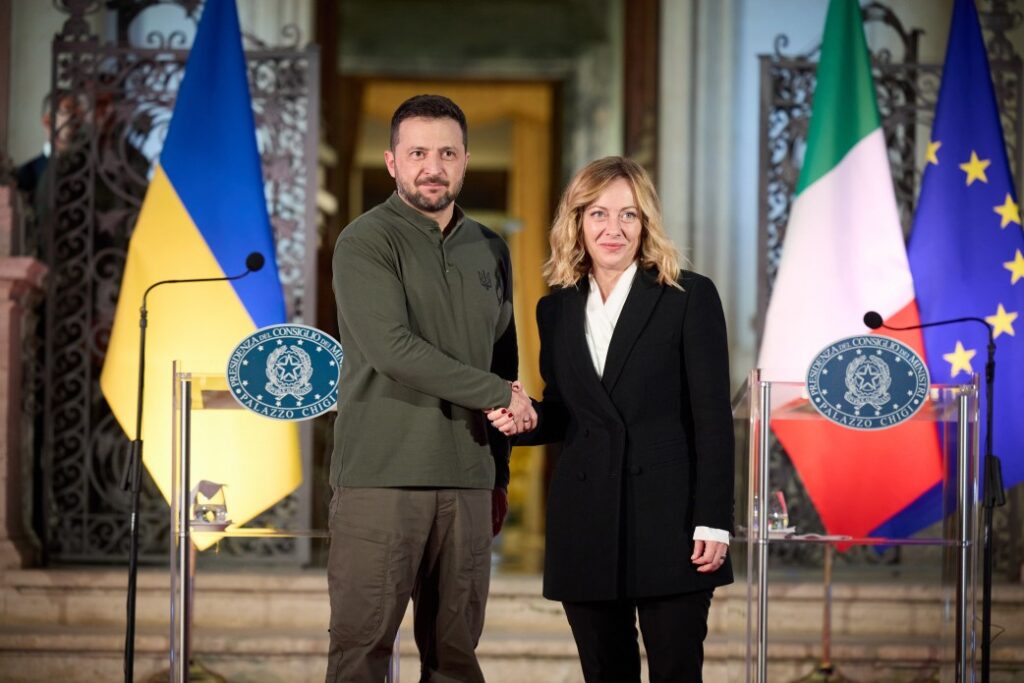 Президент України в Італії представив План перемоги і розповів про ситуацію на фронті 1