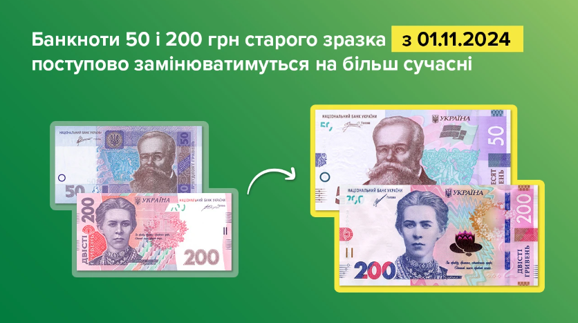 Нацбанк вилучатиме банкноти в 200 і 50 грн. , але їх менше не стане (ФОТО) 2