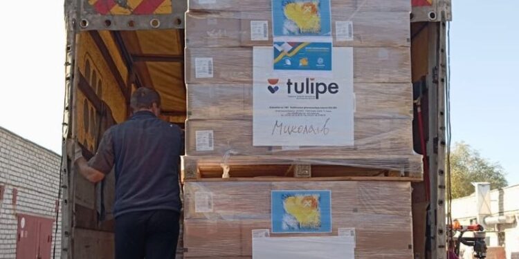 Французькі та українські благодійники передали Миколаївщині партію ліків та медичних засобів (ФОТО)