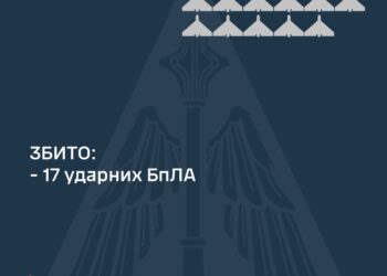 Захисникам неба вдалось збити ще 17 ворожих «шахедів»
