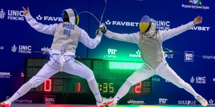 КУ 2024 з фехтування на рапірах – миколаївець Єлізар Дирда зі «сріблом»