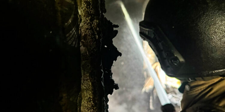 За добу на Миколаївщині зареєстровано 6 пожеж, одна з них — в результаті обстрілу