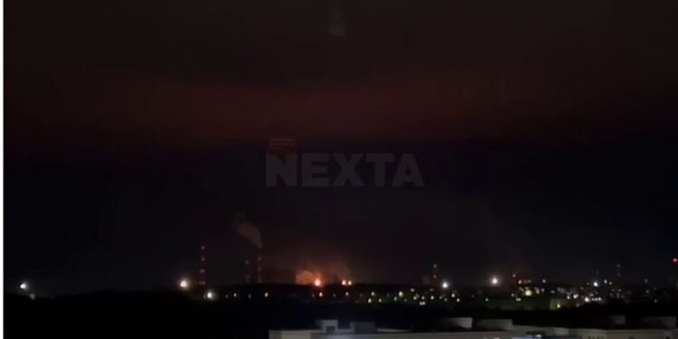 У Рязані атакований НПЗ (ВІДЕО)