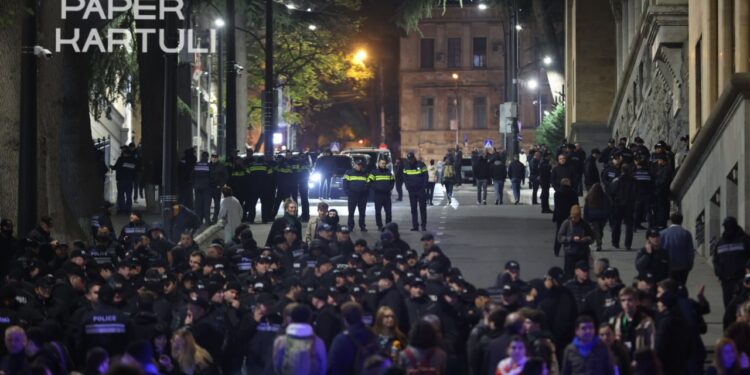 Акція протесту у Тбілісі завершилась