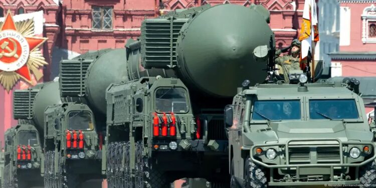 У росії проведені навчання з імітації “ядерного удару”