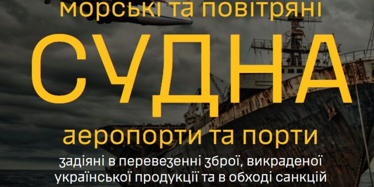 ГУР запустило сайт з даними компаній та людей, задіяних у перевезенні зброї та вкраденого в Україні зерна