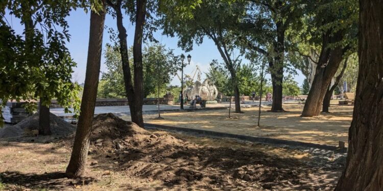 Скандальне будівництво спортмайданчику на Верхньому БАМі у Миколаєві – суд відмовився заборонити роботи