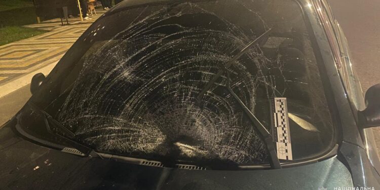 У Південноукраїнську на Миколаївщині п’яний водій збив жінку-пішохода – вона померла в лікарні (ФОТО)