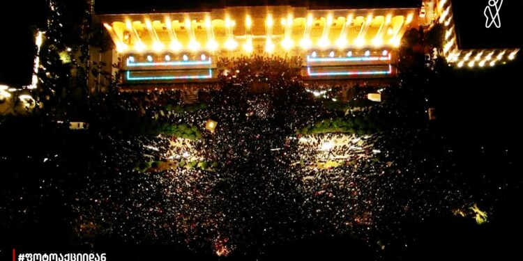 Опозиція Грузії вимагає повторних виборів під егідою міжнародної адміністрації (ФОТО)