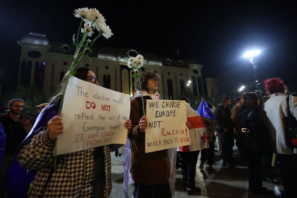 У Тбілісі проходить студентська акція протесту (ФОТО, ВІДЕО) 4