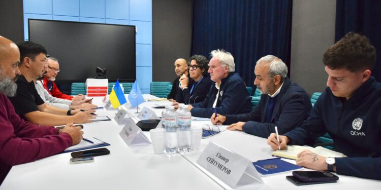 До Миколаєва прибула делегація Управління ООН з координації гуманітарних справ (ФОТО)