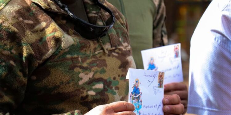 У Миколаєві відбулось спецпогашення марки «Під покровом Богородиці» (ФОТО)