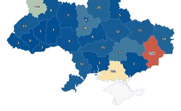 Кількість угонів в Україні зменшилась удвічі