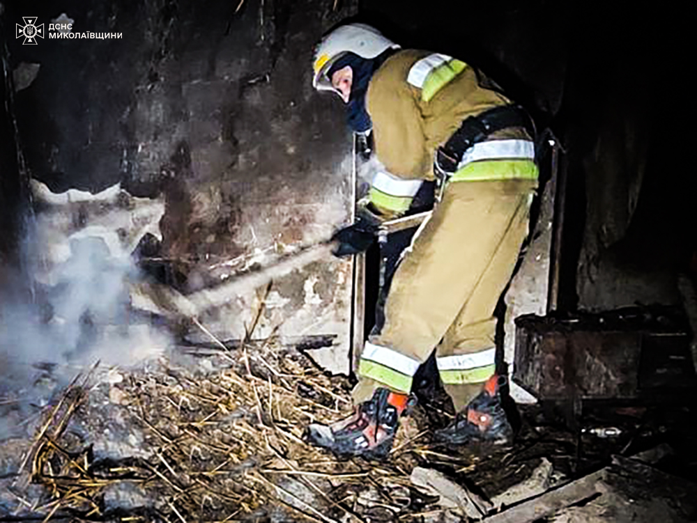 За добу вогнеборці Миколаївщини ліквідували 4 пожежі, на одній загинув чоловік (ФОТО) 8