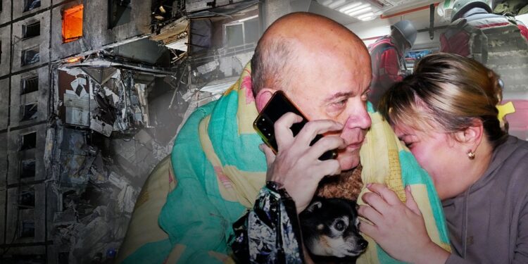 У Харкові зросла кількість загиблих і постраждалих внаслідок бомбардування 9-поверхівки (ФОТО)