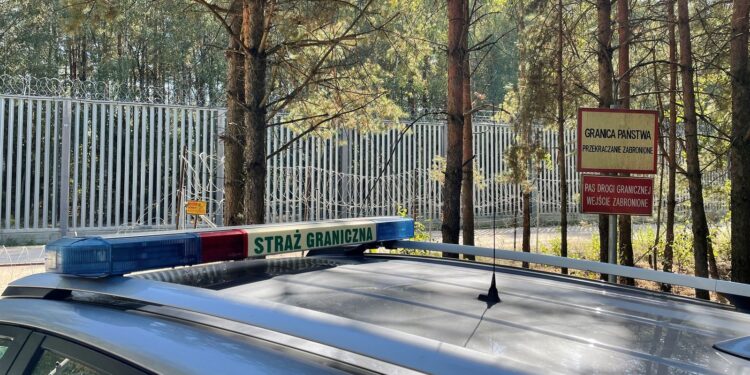 На білоруському кордоні нелегальні мігранти з камінням напали на польський патруль