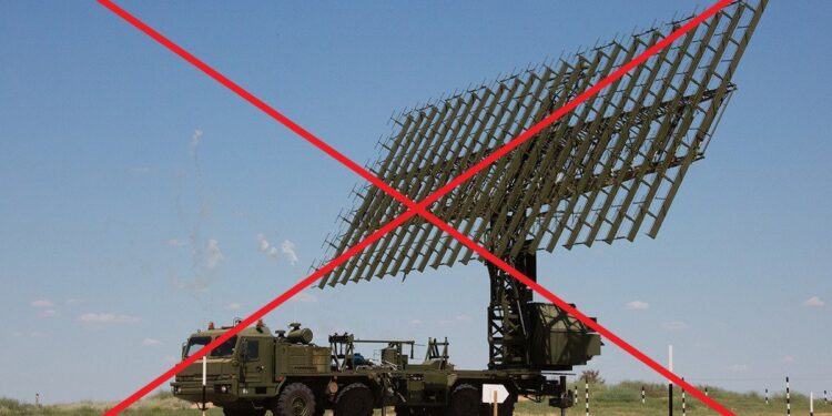 ЗСУ уразили російську радіолокаційну станцію «Небо-М»