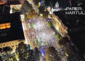 Пропагандисти РФ поширюють вкид про українських снайперів на протестах в Тбілісі