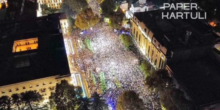 Пропагандисти РФ поширюють вкид про українських снайперів на протестах в Тбілісі