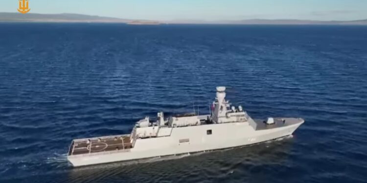 Майбутній флагман ВМС ЗС України – корвет «Іван Мазепа» – демонструє високу боєздатність (ВІДЕО)