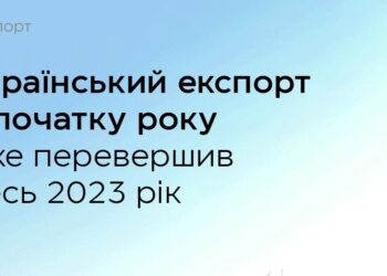 Україна експортувала товарів з початку 2024 року більше, ніж за весь 2023 рік