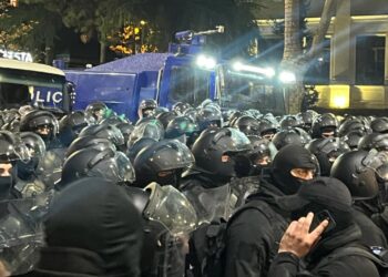 Грузинська поліція зачистила наметове містечко протестувальників у Тбілісі (ФОТО, ВІДЕО)