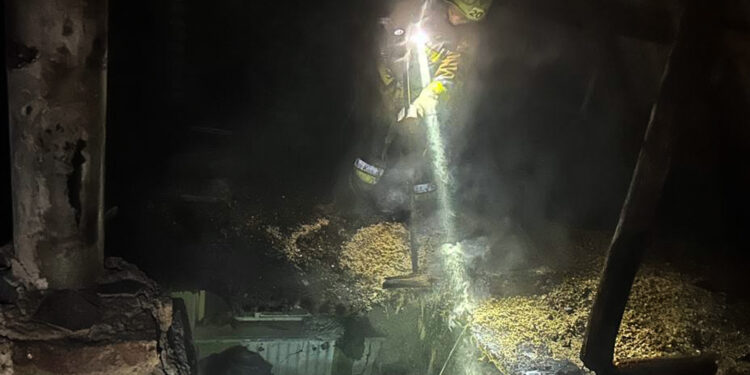 У м. Новий Буг горів приватний житловий будинок