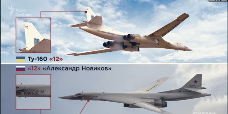 На нас скидають бомби та ракети  бомбардувальники Ту-160, які Україна віддала РФ 25 років тому, – «Схеми» (ФОТО, ВІДЕО)