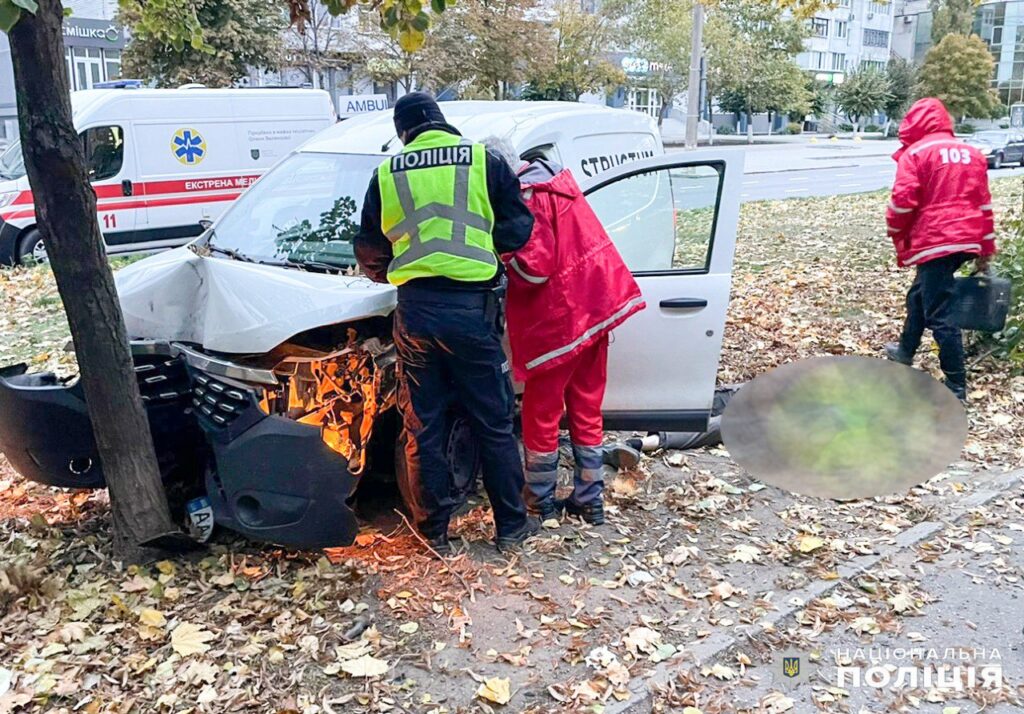 У Миколаєві на проспекті Renault врізався в дерево - водій загинув (ФОТО) 2