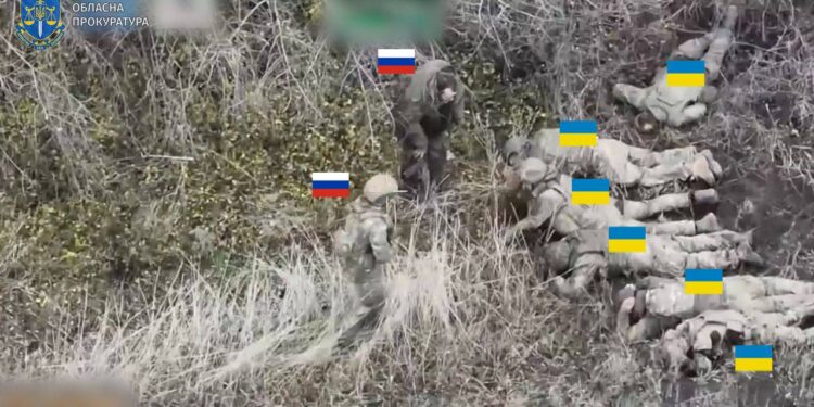 Росіяни розстріляли п’ять українських військовополонених поблизу Новодарівки на Запоріжжі – Офіс Генпрокурора