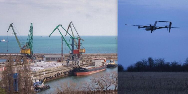 Дрони атакували важливий російський порт у Дагестані – ЦПД