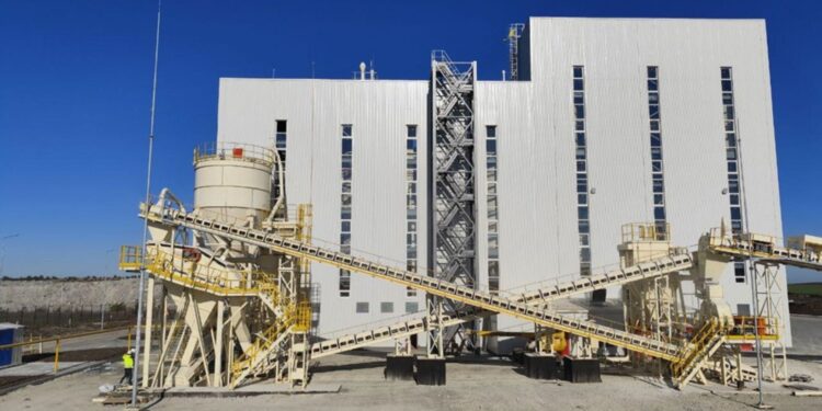 В Україні відкрився завод з виробництва гіпсових сумішей