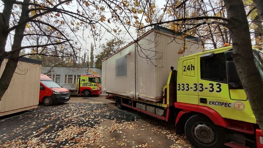 У модульному містечку для ВПО у Південноукраїнську на Миколаївщині встановлено перші чотири будинки (ФОТО) 6