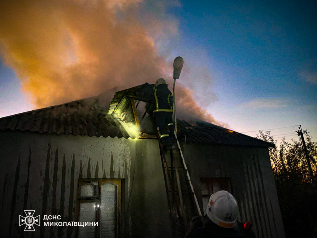 З 16 пожеж на Миколаївщині за добу дві спалахнули через російські обстріли (ФОТО) 8