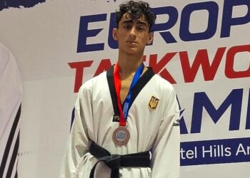Миколаївський тхеквондист Самір Мірзоєв став віцечемпіоном Європи (ФОТО)