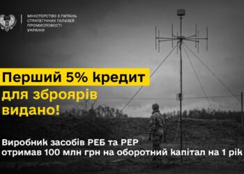 Виданий перший доступний кредит підприємству ОПК, яке виробляє РЕБ та РЕР
