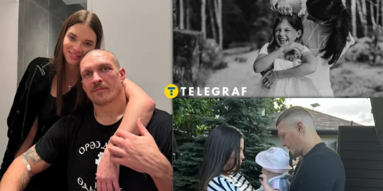 Найвірніші вболівальники Усика – його дружина і діти. Що про них відомо (ФОТО)