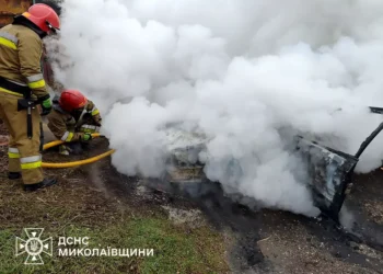 Протягом доби на Миколаївщині гасили 8 пожеж, 2 – через обстріли
