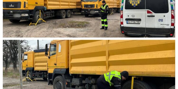Ще «розумники» на фурах – на Миколаївщині зупинили два «МАЗи» із перевантажем на понад 60%