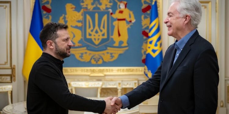 Директор ЦРУ відвідав Україну і зустрівся з Зеленським
