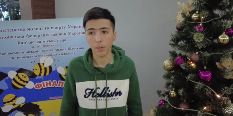 Матвєй Колєсніков з Миколаєва став найсильнішим шашкістом України в 2024 році (ВІДЕО)