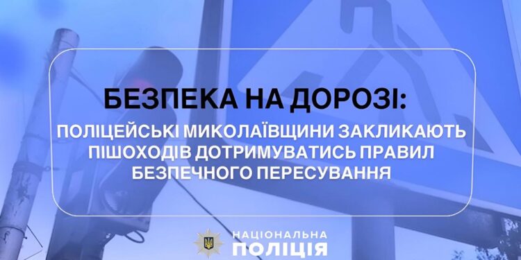 З початку року на Миколаївщині було 282 ДТП за участю пішоходів, в яких 29 людей загинуло