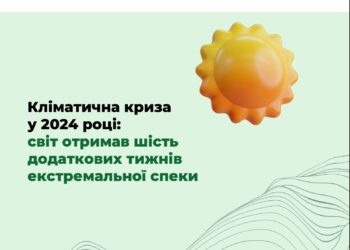 Кліматична криза у 2024 році: світ отримав шість додаткових тижнів екстремальної спеки