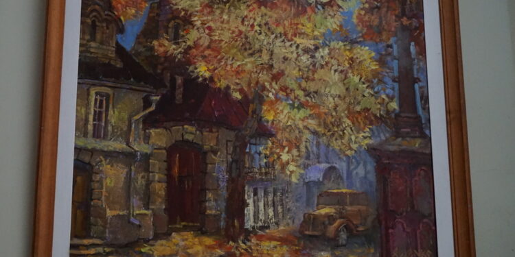 «Місто і квіти» – затишний і казковий Миколаїв художника Леоніда Ященка (ФОТО)