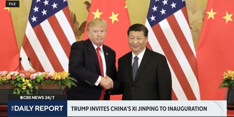 Трамп запросив Сі на інавгурацію