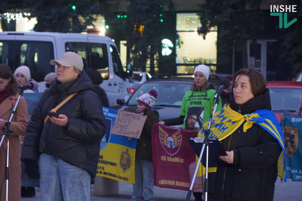 «Ми – голоси полонених» - у Миколаєві пройшла акція-нагадування (ФОТО, ВІДЕО) 24