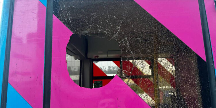 За допомогою системи «Безпечне місто» поліція розшукала хулігана, який у Миколаєві розбив скло в тролейбусі, – він ще та «штучка»