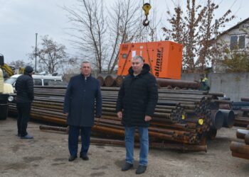 Південноукраїнська громада Миколаївщини отримала міжнародну технічну допомогу – 4 генератори (ФОТО)