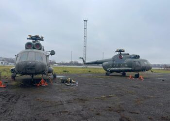 Україна отримала від Польщі три гелікоптери (ФОТО)