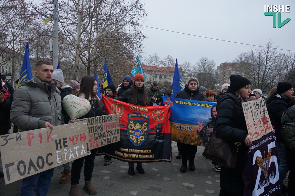 «Ми – голоси полонених» - у Миколаєві пройшла акція-нагадування (ФОТО, ВІДЕО) 6